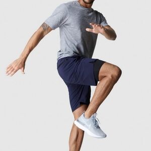 Fabletics Men's mediun Franchise shorts  (lined)